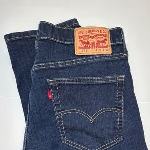 Men’s Levi's Dark Blue Straight Jeans
